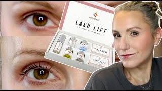 HOW TO DO A LASH LIFT SAFELY AT HOME  ICONSIGN LASH LIFT DEMO [upl. by Eednas639]