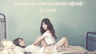 Davichi 다비치  I Love You 한 사람 얘기 VOSTFR [upl. by Lleinnad]