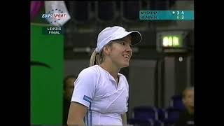 2003 Leipzig Final Myskina vs HeninHardenne [upl. by Goldie]