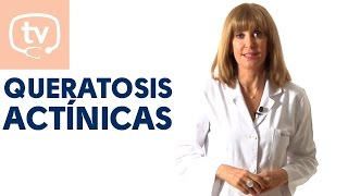 Las queratosis actínicas lesiones provocadas por le exposición al sol [upl. by Elmore259]