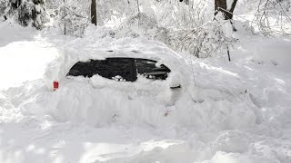 TEMPÊTE de neige à Montreal [upl. by Balch]