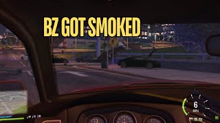 CG Smoke BZ While Getting Chased By The Cops  Prodigy RP  GTA 5 [upl. by Sylado]