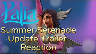 Palia Summer Serenade Update Trailer Reaction [upl. by Lorrad409]