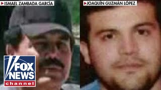 2 Sinaloa cartel leaders arrested arrive in US after major sting operation [upl. by Urbano]