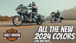 All the 2024 colors  Rich buys the new cvo Road glide st [upl. by Eladroc953]