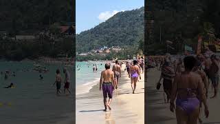 🇹🇭 Patong Beach Adventures  Sun Sand amp Fun🌊 patongbeach thailand [upl. by Goddord614]