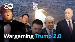 What Trump means for the Ukraine amp Mideast wars  DW News [upl. by Airam578]