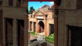 Well Preserved Roman City  Ostia Italy [upl. by Titos]