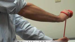 Dr Allan Mishras Tennis Elbow Strengthening Exercises from DareToBeVitalcom [upl. by Arissa]