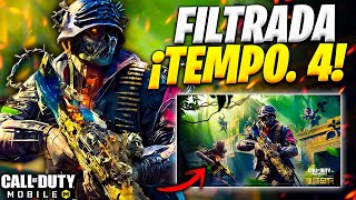 INCREÍBLE FILTRADA la TEMPORADA 4 de COD MOBILE  RULETAS y PERSONAJES  Lobo Jz [upl. by Giovanna]