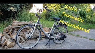 Saxonette Sachs Motorfahrrad [upl. by Aver]