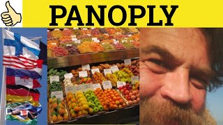 🔵 Panoply Defined  Panoply Meaning  Panoply Examples  Panoply Definition  GRE 3500 Vocabulary [upl. by Acirrehs360]