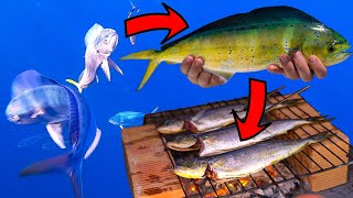 MAHI MAHI CATCH and COOK🍽🎣 [upl. by Anirazc]