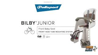 Polisport BILBY Junior Front Head tube fitting [upl. by Anceline729]