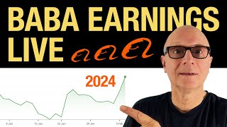 Alibaba Stock Earnings Live amp My Thoughts  BABA Stock Analysis [upl. by Lenrow]