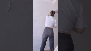 How to Prepare Tiles Wall ​ Wall paint​ Fast amp Beauty part 6063 [upl. by Bright80]