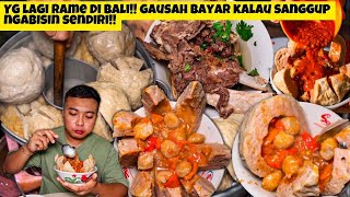 BELUM ADA YG SANGGUP NGABISIN BAKSO JUMBO BERANAK CABE RAWIT [upl. by Odraode]