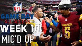 NFL Week 10 Micd Up quotYour euro step is kinda nastyquot  Game Day All Access [upl. by Enyrhtac]