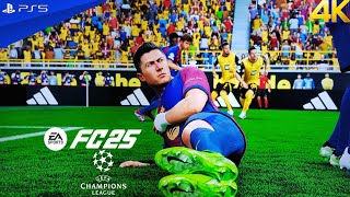 FC 25  Borussia Dortmund vs Barcelona Ft Pedri Yamal  UEFA Champions League  PS5 4K60 [upl. by Wilkison347]