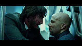 John Wick Chapter 2  Keanu Reeves   John Wick VS Cassian Subway Fight   RESOUND🔊 [upl. by Verger954]