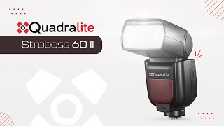 Quadralite Stroboss 60 II Przenośna lampa błyskowa dla doskonałej fotografii [upl. by Leumas]