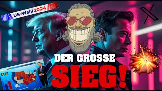 ARDModerator in Schockstarre TRUMP gewinnt wohl USWAHL 💥⚡️ [upl. by Orlene]