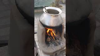 कड़ी बनाओ एकदम स्वादिष्ट चुल्हे पर। short short video short viral short you toub kadhi recipe [upl. by Ardnohsed]