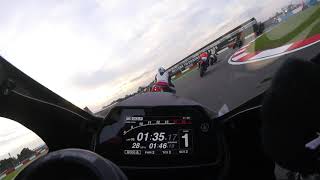 Donington Park Onboard  No Limits Racing  Motul Endurance Race Stint 2 PT1 51024 Yamaha R1 15 [upl. by Borlow]