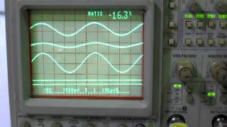 Tektronix 2465A Oscilloscope 動作確認 [upl. by Reffotsirhc]