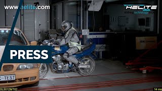 Helite Motorcycle Airbag ADAC Crash Test [upl. by Lennie821]