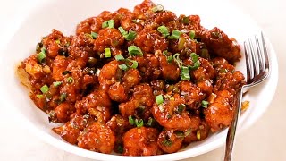 गोभी के क्रिस्पी और चटपटे मंचूरियन  Crispy Gobi Manchurian  Veg manchurian Recipe  KabitasKitchen [upl. by Annaihs639]