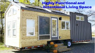 This custom tiny home provides a highly functional and intentional living space [upl. by Tolecnal]