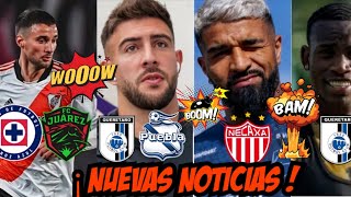 ¡ NUEVAS NOTICIAS DE FICHAJES DEL NECAXA QUERÉTARO CRUZ AZUL Y LOS BRAVOS DE JUÁREZ [upl. by Holihs]