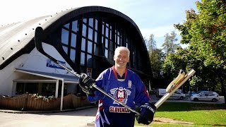 Rudi Hiti Eishockey Camp Bled Slowenia Hokejsko Drsalno Društvo HDD Bled [upl. by Cleon]