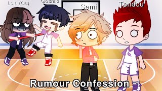 Haikyuu Semi x YN Voiced Gacha Club [upl. by Olecram394]