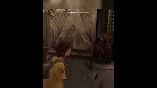 The last of us 2 remastered Ellie defeat boss with knife  Tlou remake Ps5 4k brutal combat theater [upl. by Chauncey417]