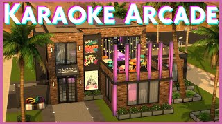 karaoke arcade  the sims 4 [upl. by Annaeoj]