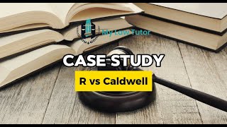 R v Caldwell  Case Study  UK Criminal Law  My Law Tutor [upl. by Tlevesor]