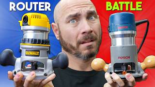 DeWALT vs Bosch Routers  Which Woodworking Tool is Best [upl. by Blondell]