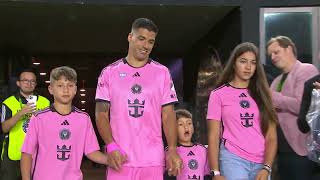 Luis Suárez Officially Introduced to Inter Miami in Season Opener [upl. by Avik]