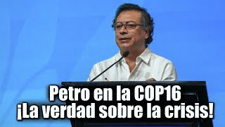 🛑 Petro en la COP16 El discurso que sacudió a la ONU y al mundo 👇 [upl. by Arabela]