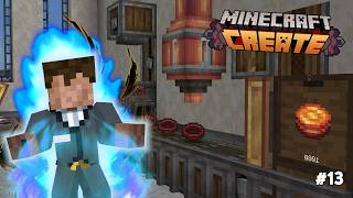 I made HYPER XP to SUPER CHARGE all my gear in minecraft CREATE [upl. by Ahsiemac]