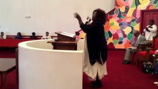 Duranice Pace preaching 512016 [upl. by Savick]