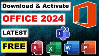 Download and Install Office 2024 From Microsoft for Free  Genuine Version Download Office 2024 [upl. by Anallese940]