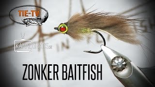 Tie TV  Zonker Baitfish  Steffan Jensen [upl. by Oigile]