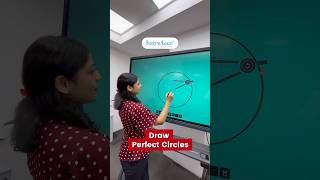 Interactive Flat Panel 65 Inch Smart Board  How To Use Smart Board Compass  Math Tools [upl. by Htezil]