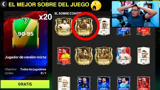 🥵 ABRO 20 SOBRES ASEGURADOS quot9095quot en ESTE PACK OPENING del FIFA MOBILE El Mejor Sobre del Juego [upl. by Bullis514]