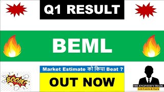 BEML Q1 Results 2025  BEML Results Today  BEML Share Latest News today  BEML share news [upl. by Romeo682]