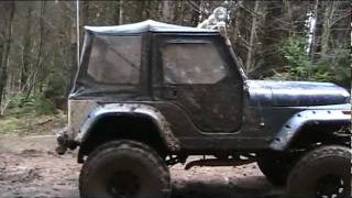 cj5s mudding oregon coast [upl. by Sherris515]