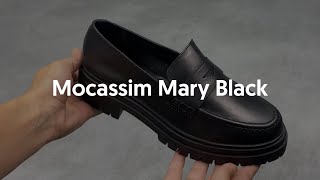 Meu Sapato Preto  Conheça o Mocassim Mary Black [upl. by King667]